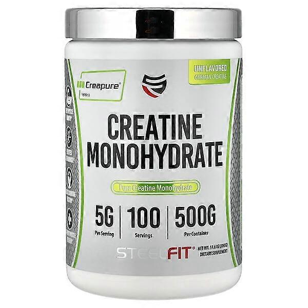 SteelFit, Creatine Monohydrate, Unflavored, 17.6 oz (500 g)
