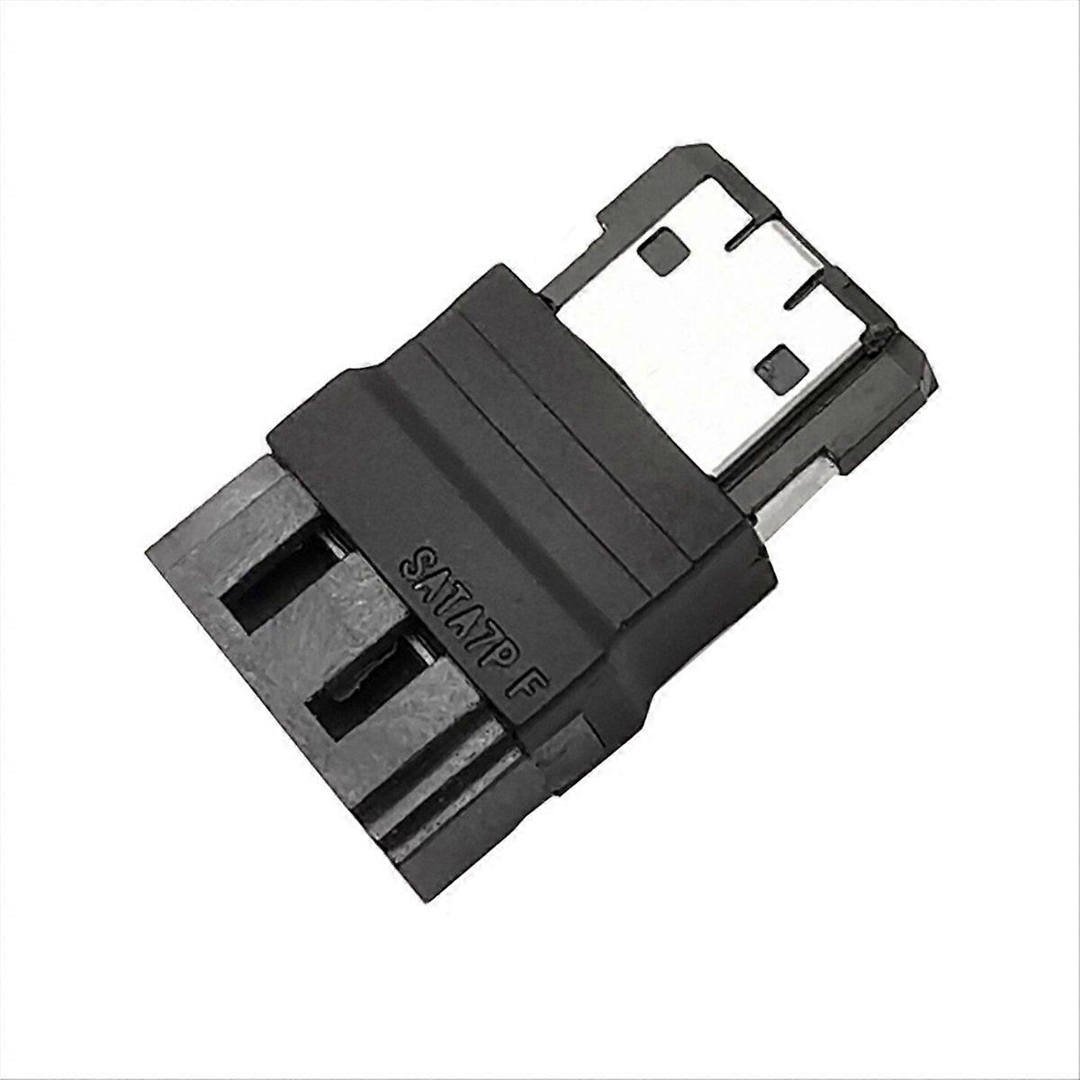 to ESATA Adapter Converter Male to Female Plug Extension SSD Inbuilt to Outer Extend Cable 7Pin Hard Disk Adapter