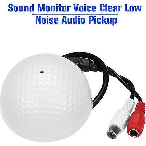 Low Noise Clear Monitor Voice Audio Pickup Microphone for CCTV Video Surveillance Security