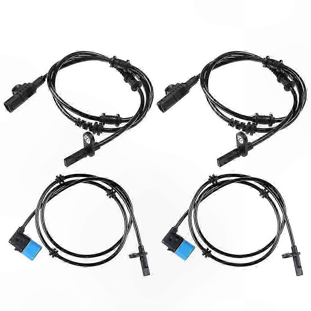 4Pcs ABS Wheel Speed Sensor for  A-Class B-Class GLA CLA W117 W156 W176 Front A2465402510 Rear A2469059402