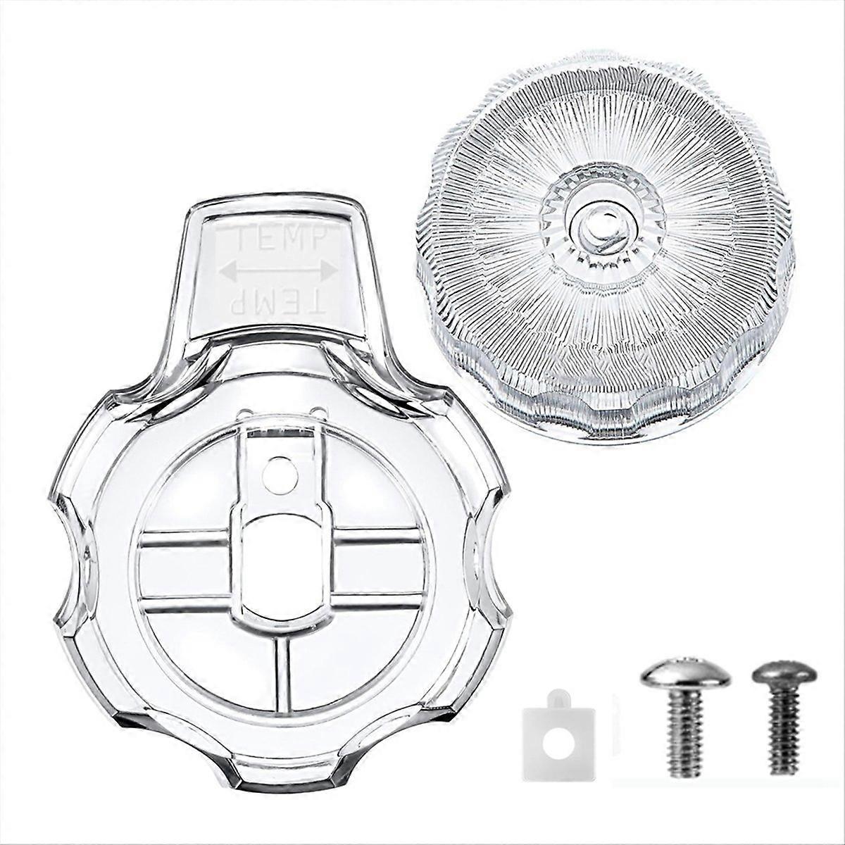 MXT11 Temperature and Volume Handles Compatible with Mixet Tub and Shower Knob Replacement Shower Vo