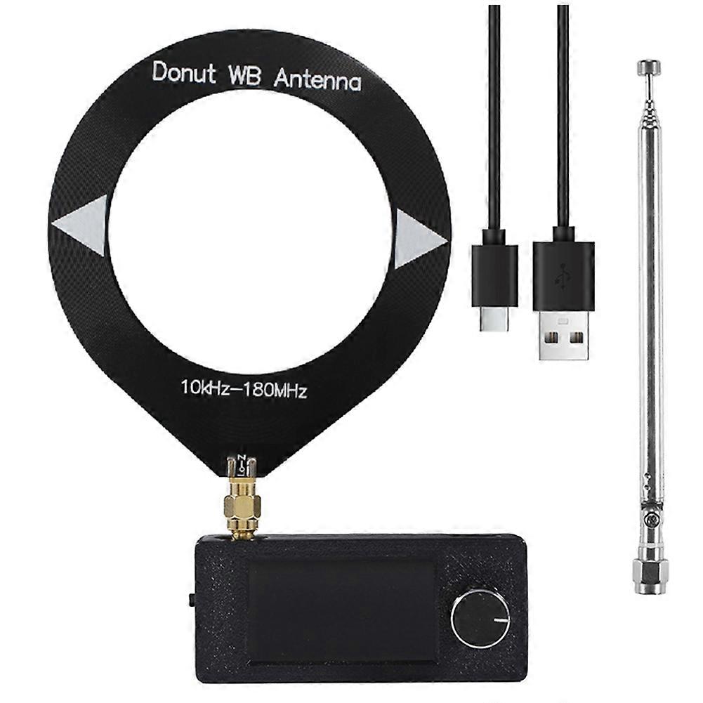 SI4732 Mini Radio 10khz-180 Mhz HF SW MW VHF Portable Radio FM/AM/LSB/USB Radio with 1.9inch IPS Screen