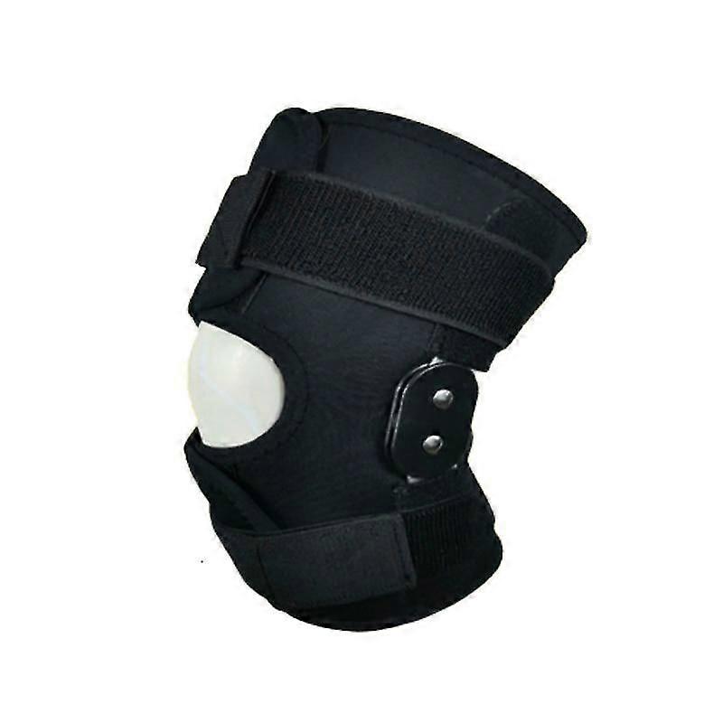 Elastic Open Patella Kneepad Breathable Knee Support Brace Side Aluminium Alloy Stabilizer