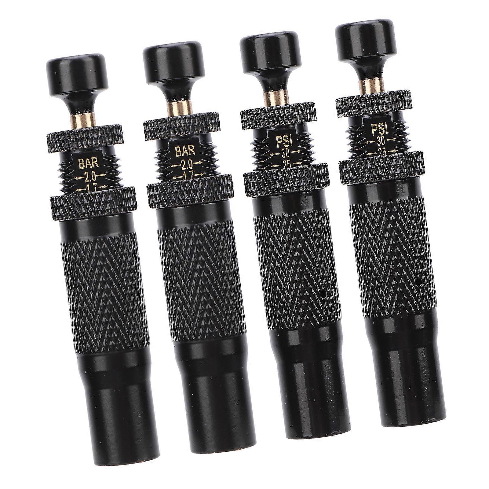 8PCS Tire Deflator Valve Kit Adjustable Auto Stop 10 to 30 PSI Range Screw On Tyre Air Down Tool for Off Road 4x4 Vehicle 