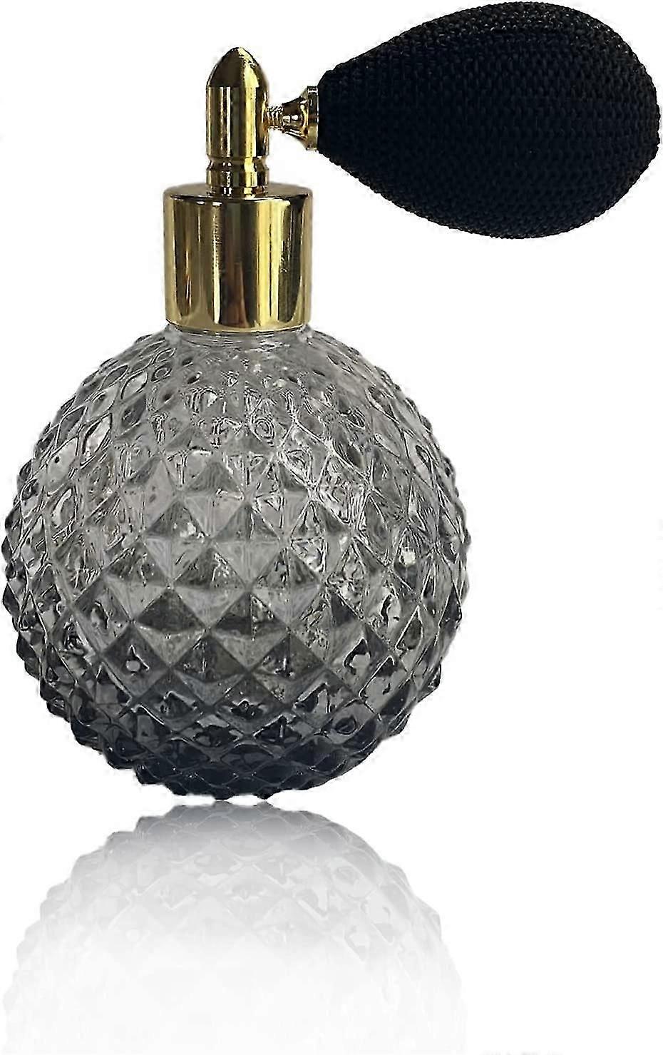 100ml crystal art retro style refillable perfume atomizer spray bottle classic spray