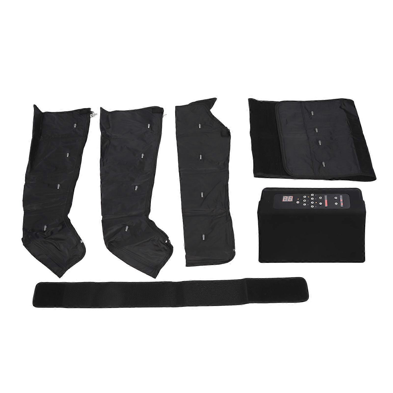 Leg Compression Massager 3 Timing 6 Modes 9 Strength Leg Arm Massage Machine 100‑240V US Plug 