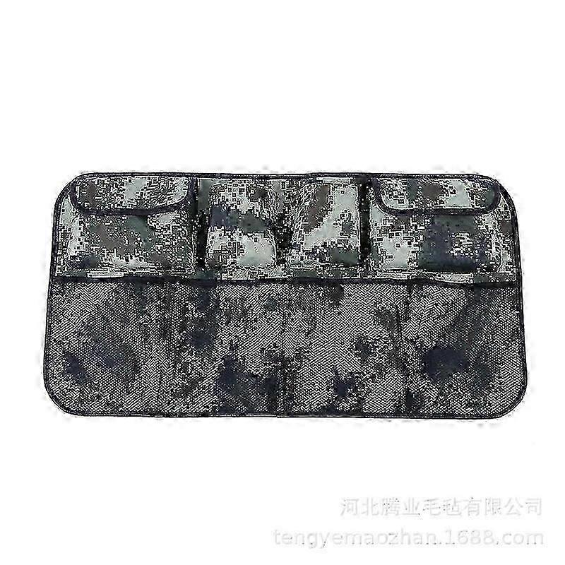 Car Trunk Organizer Adjustable Backseat Storage Bag Net High Capacity Multi-use Oxford Automobile Seat Back Organizers Universal