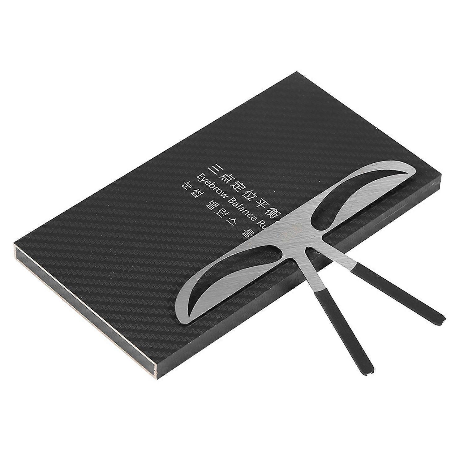 Professional Eyebrow Stencil Shaping  DIY Shaping Define Ruler Makeup Tool Lady Eyebrow