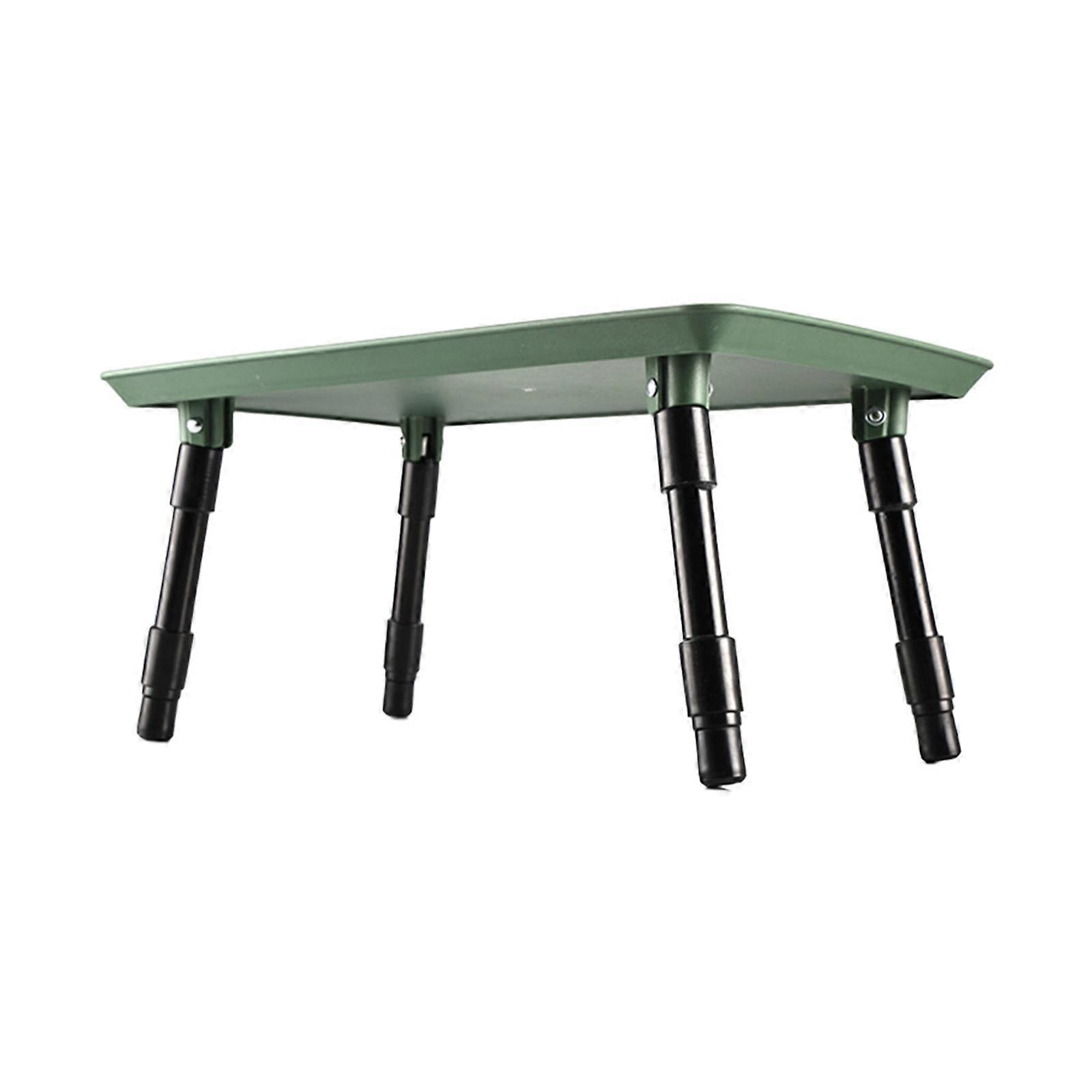 Light Weight Camping Table Portable Folding Beach Table with Adjustable Height Folding Picnics Tables Enduring Multicolor