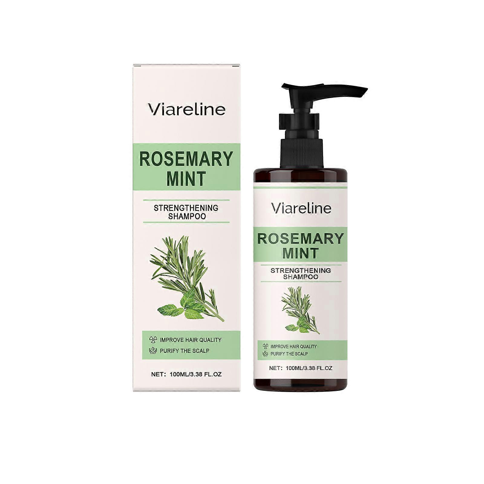 Viareline Rosemary And Mint Shampoo Is A Gentle And Moisturizing Shampoo That Improves Dry And Frizzy Hair And Makes It Smooth And Shiny