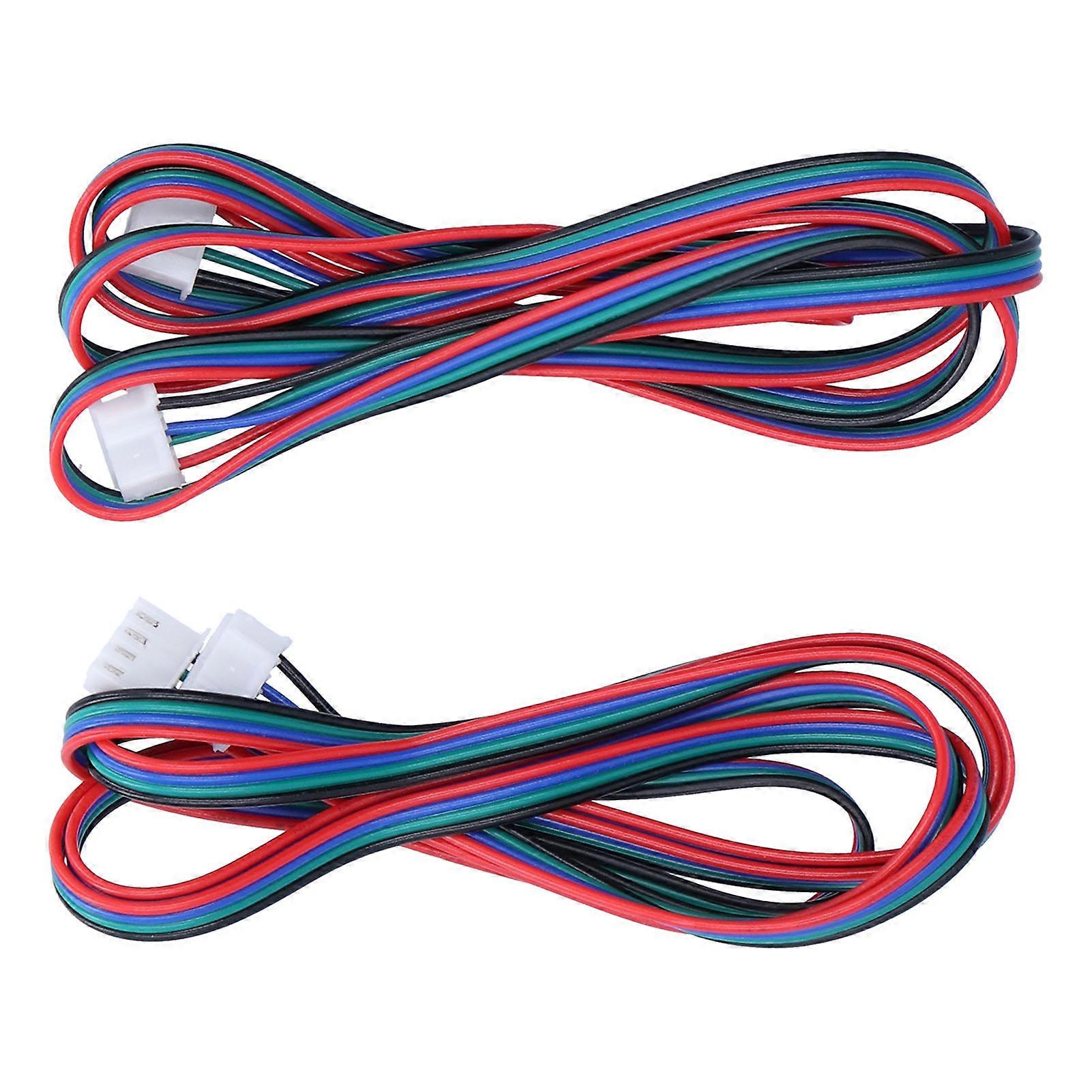 2Pcs Terminal Motor Cable ABS Light Portable Industrial Accessories for 3D Printers