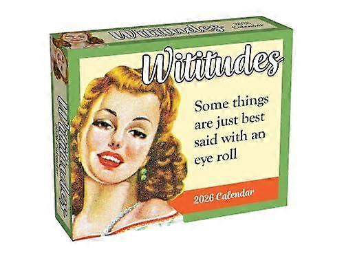 Wititudes 2026 Daytoday Calendar by Wititudes Calendar Book
