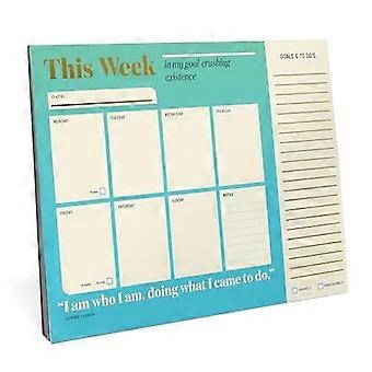 Knock Knock Crush Your Goals Undated Inner Truth Planner - Knock Knock