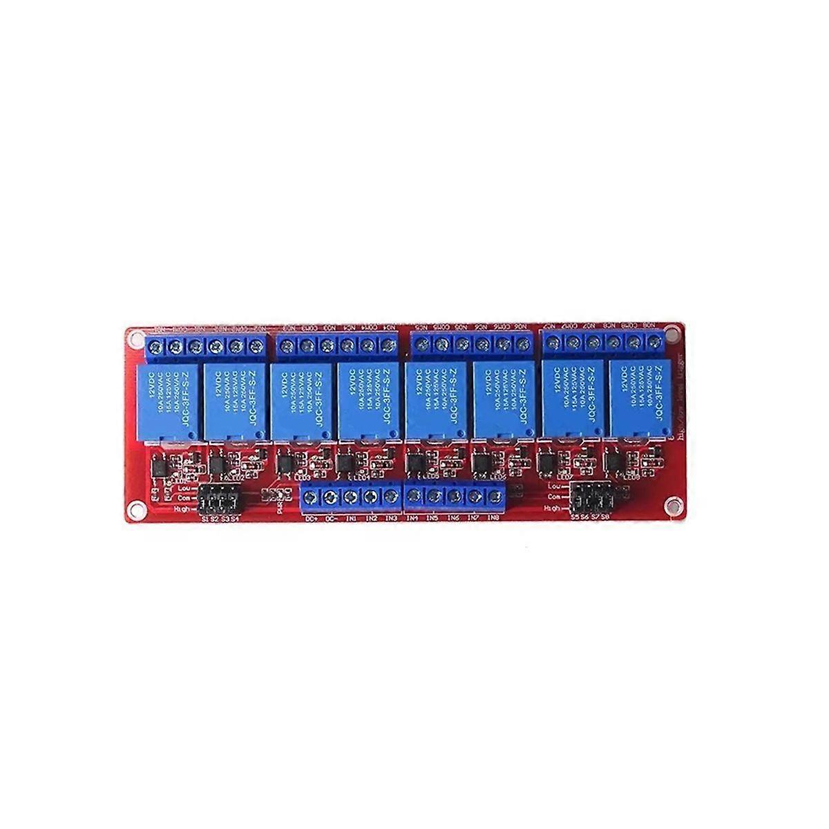 8 Way TCPIP Network Ethernet Relay Module Switch LAN Control Smart Device Remote Control Relay Modu