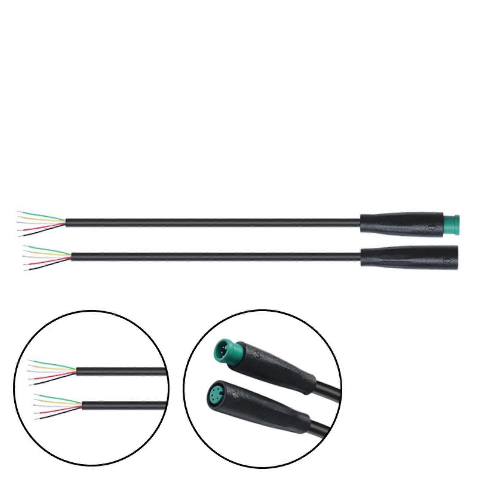 2PCS Practical Various Cores M6 Waterproof Electrical Connectors Plastic Construction for Professional Vehicle Maintenance Multicolor