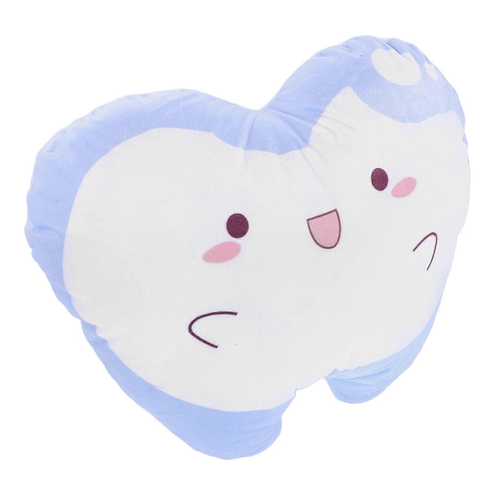 Tooth Pillow Plush Lumbar Support for Office Use