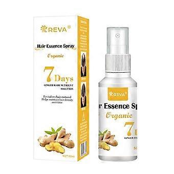 Óleo de Gengibre para Crescimento Capilar - Sérum Capilar com Biotina, Óleo Essencial de Gengibre 100% Puro e Natural - Promove Cabelos Mais Fortes, Espessos e Longos em Mulheres e Homens