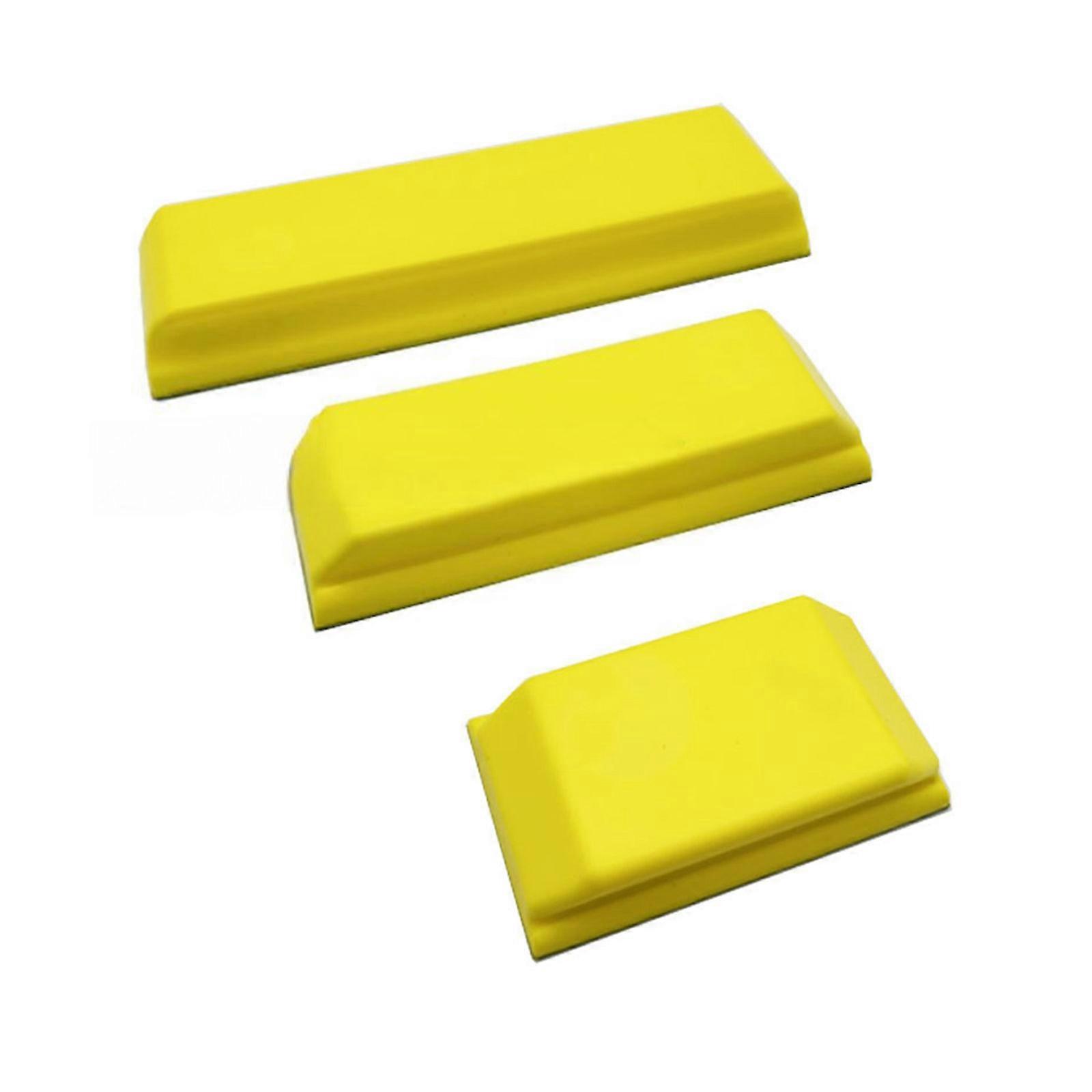 3PCS/LOT Not Toxic Smoothing Hurdles Set For Cabinet Repair Against Fatigue Handle Plan Enhances Smoothing Efficiency Multicolor