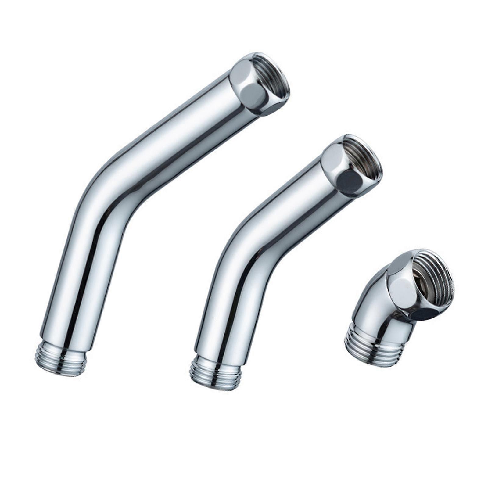 Set of 3 Multipurpose Shower Hose Elbows With 135 Degree Rotation Convenient for Customizable Shower Setting Use Multicolor