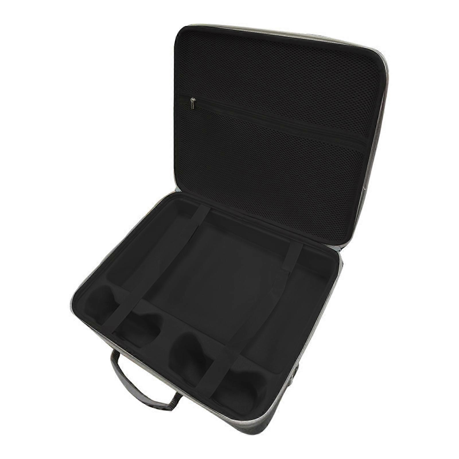 Locking Carrying Case for Slim Console Protective Hard EVA Bag for Console Host Portable Travel Crossbody Bag Multicolor