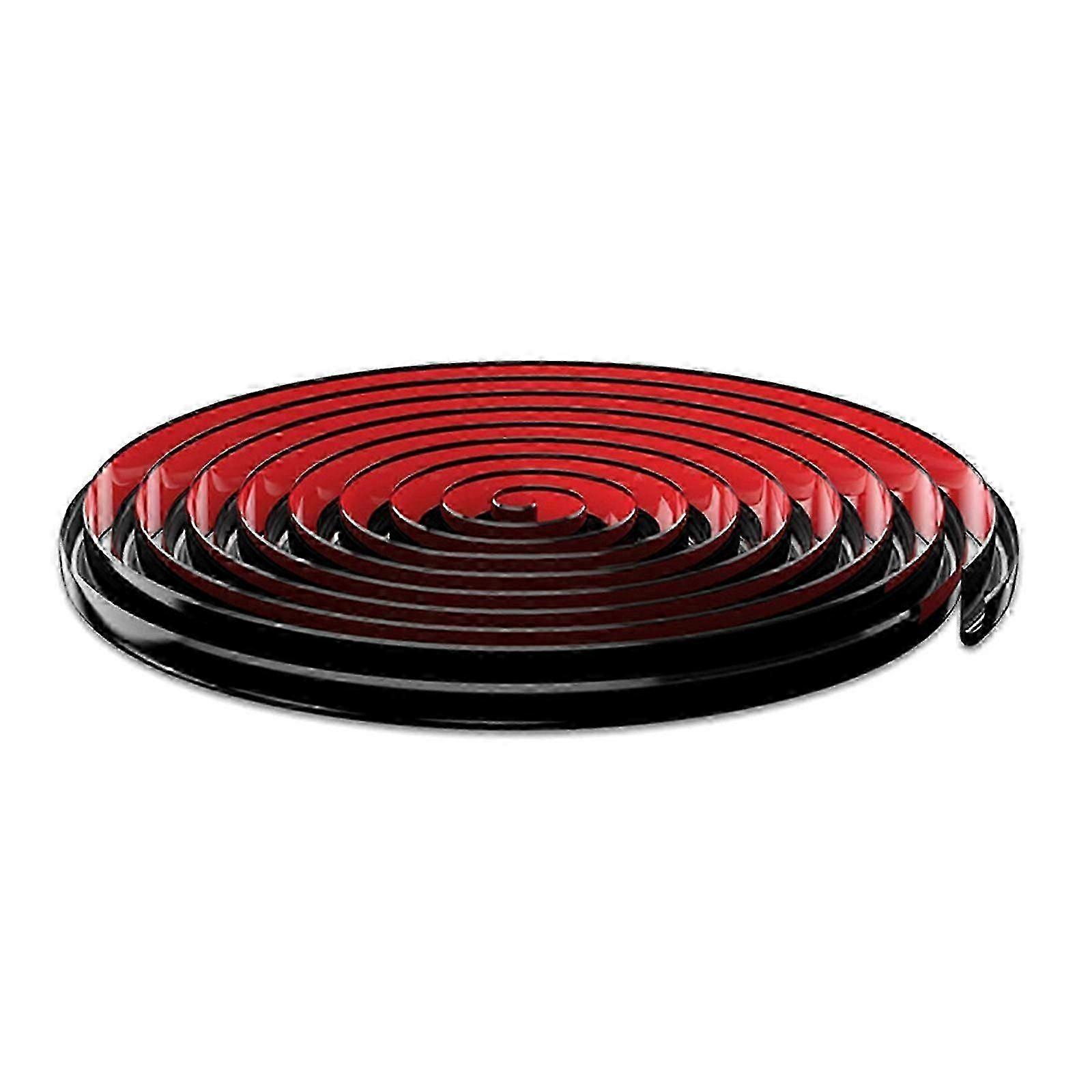 RV Roof Rain Gutter 1m Silicone TPE Material Easy Installation Drainage System