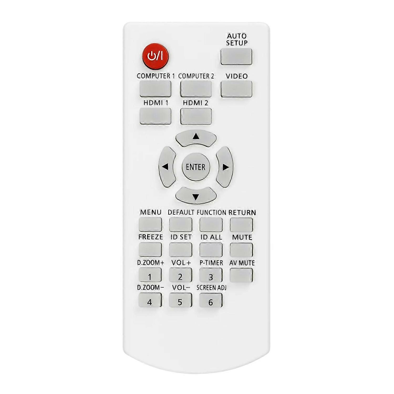 N2QAYA000088 For Panasonic Projector Infrared Remote Control Replacement 10m Range,No Programming Ne