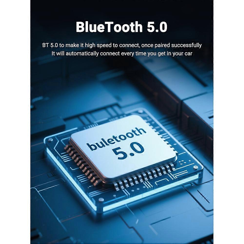 Super Mini Adapter Wired to Wireless CarPlay & Android Auto 2 in 1 Box 5GHz WiFi5 for 99% Wired CarPlay