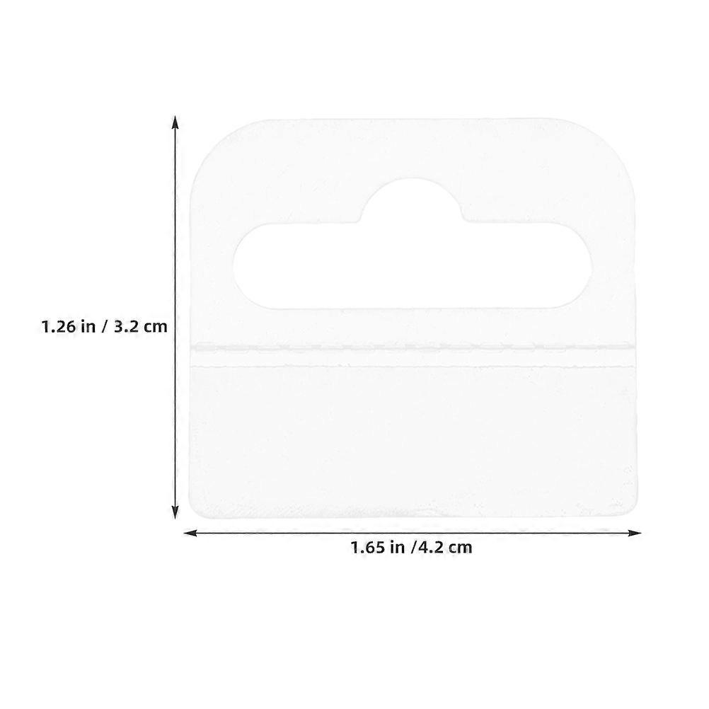 Retail Sticker Hooks Aesthetic Appeal Easy Installation Compact Design 100Pcs