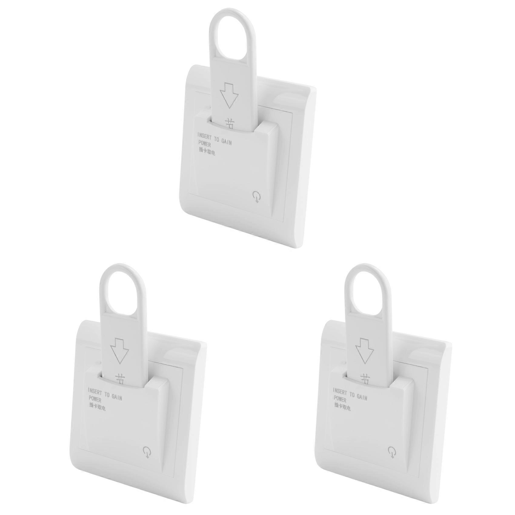 6X High Grade Hotel Magnetic Card Switch Energy Saving Switch Insert Key for Power