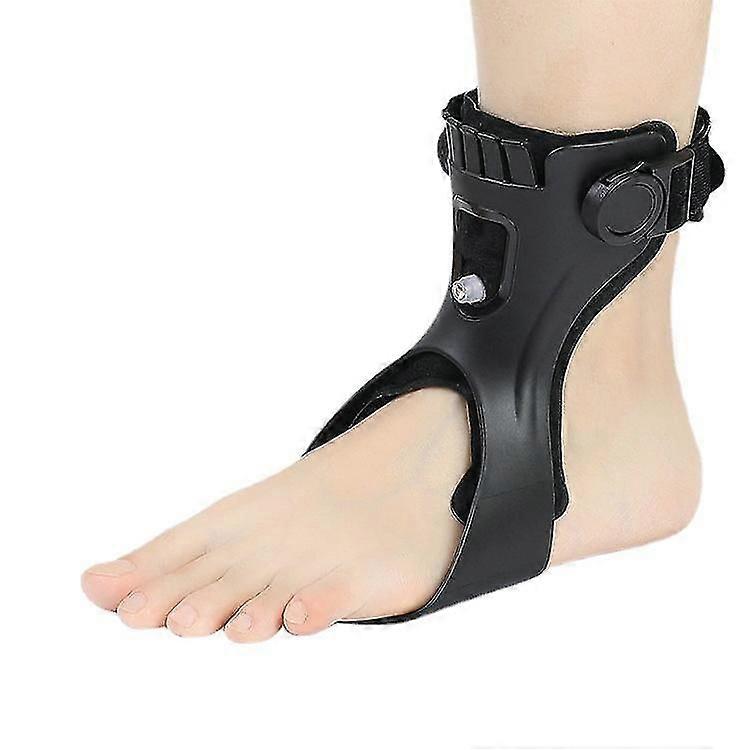 Adjustable AFO ankle orthosis for foot drop improved walking gait
