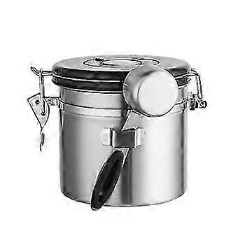 1 Set 1200/1500/1800ml Sealed Jar Large Capacity One Way Co2 Valve Canister Airtight Storage Container with Spoon Kitchen Gadget