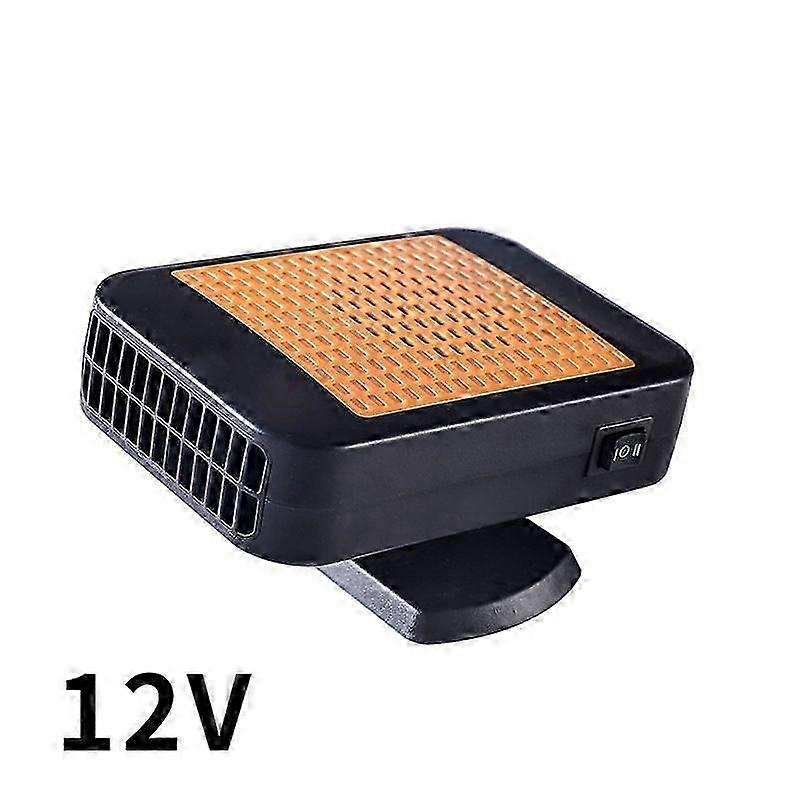12V Portable Car Heater, 200W Fast Heating Defroster 2 in 1 Automobile Windshield Fast Heaters Car Heater That Plugs into Cigarette Lighter for Car, S