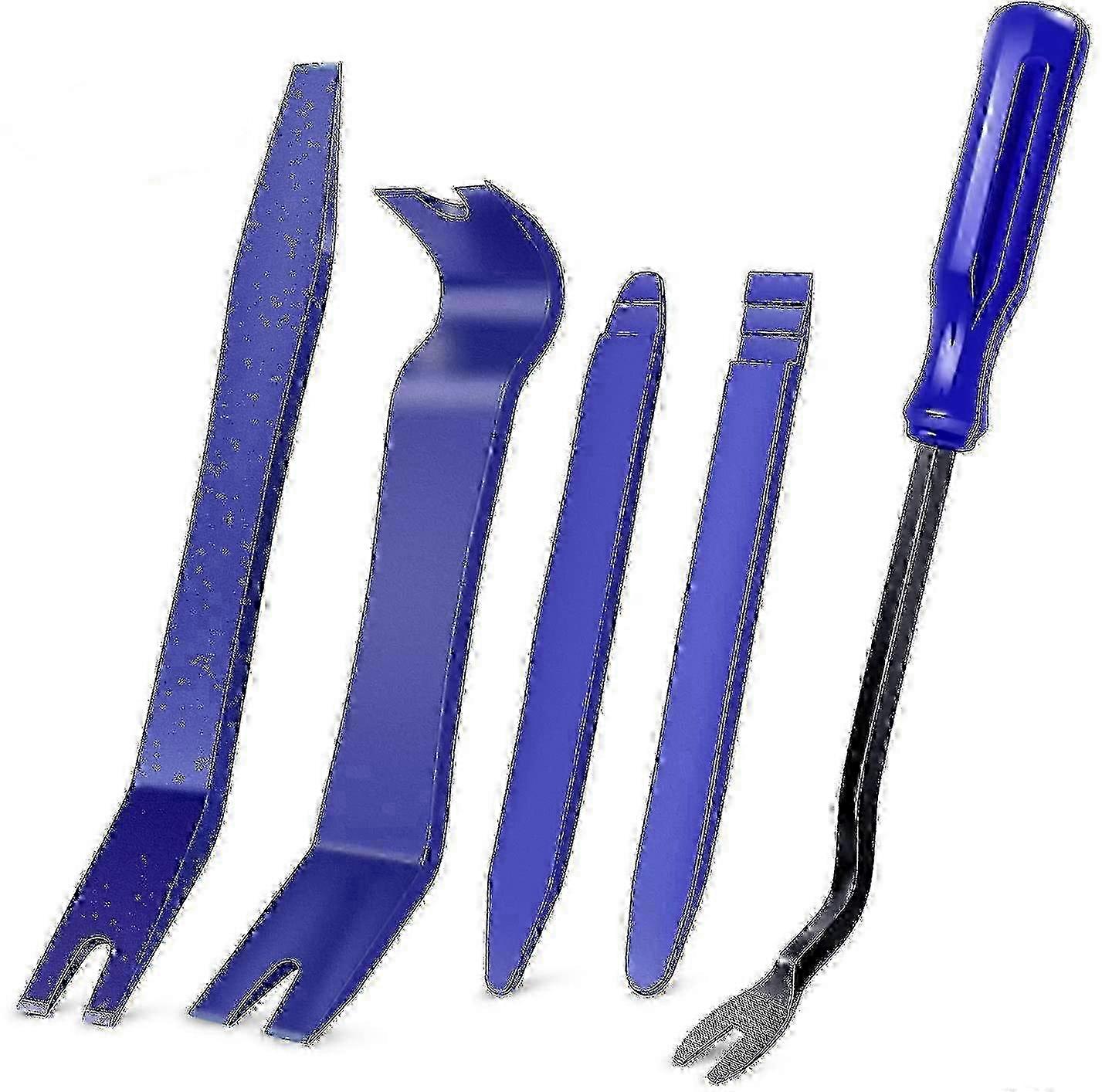 Auto Trim Removal Tool Kit No Scratch Pry Tool Kit for Door Clip Panel and o Dashboard Removal - 5 Pieces 25-26S
