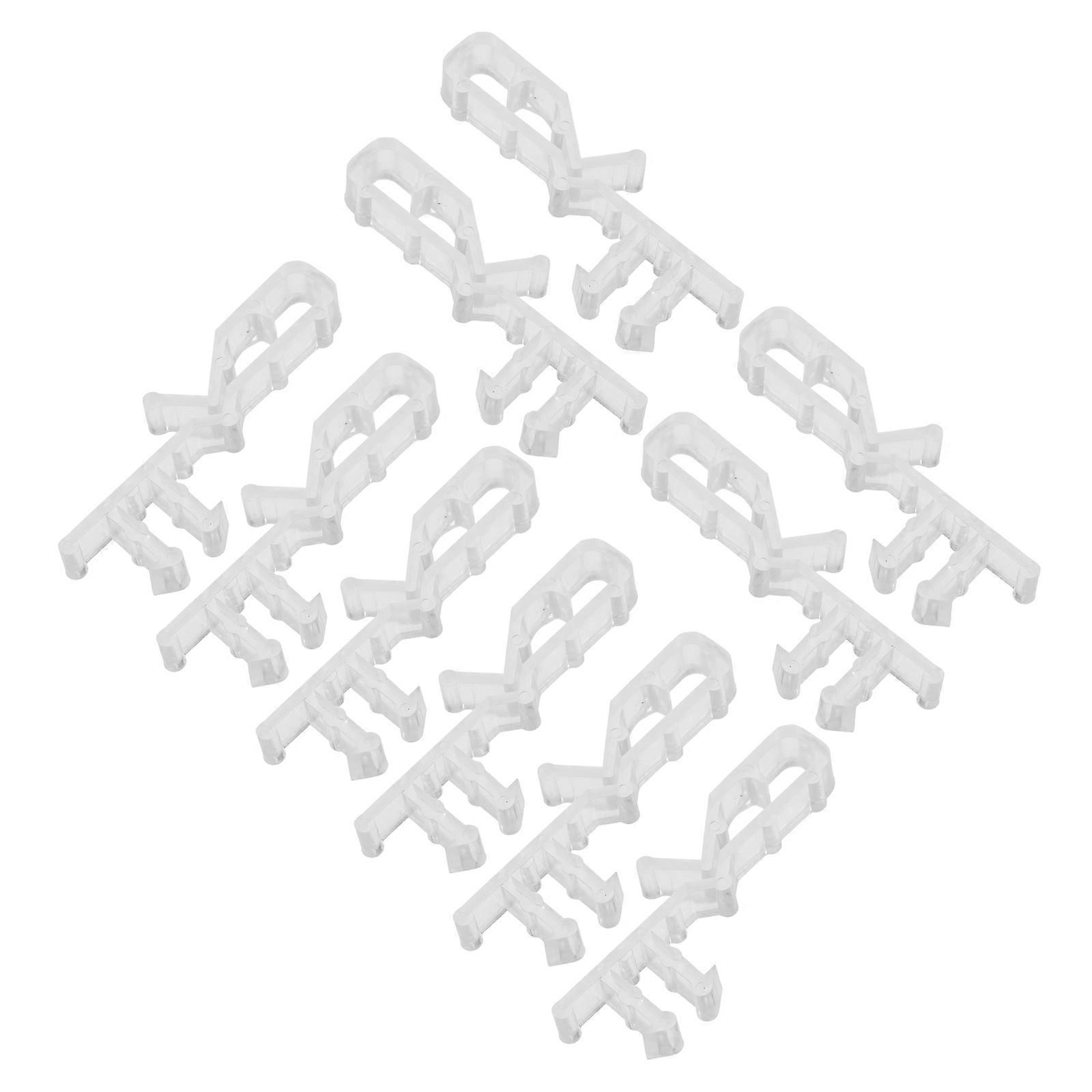 Valance Clips Replacement for Window Blinds Hidden Clips 30Pcs Set