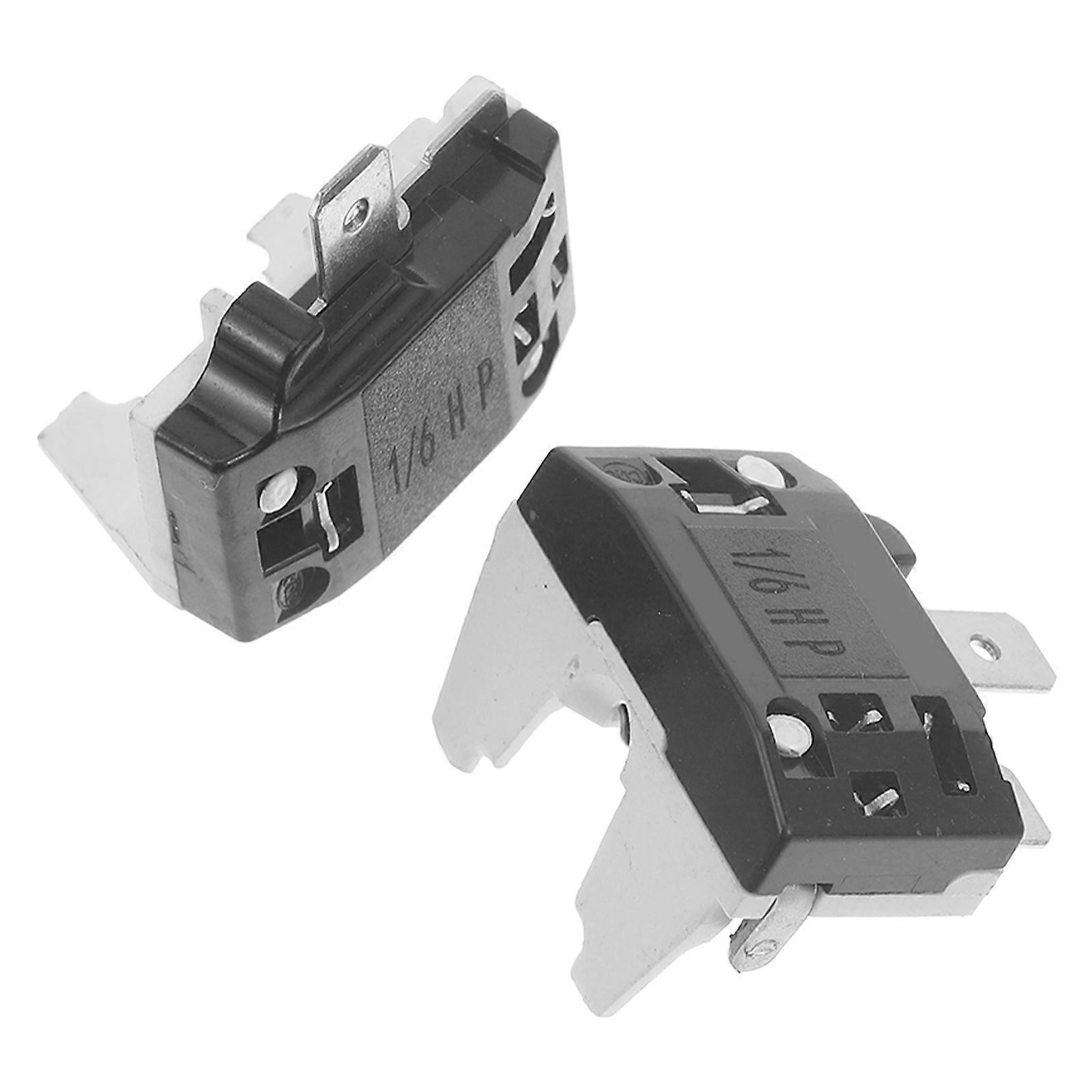 Compressor Protector Refrigerator Starter Protector for Fridge Freezer 2Pcs