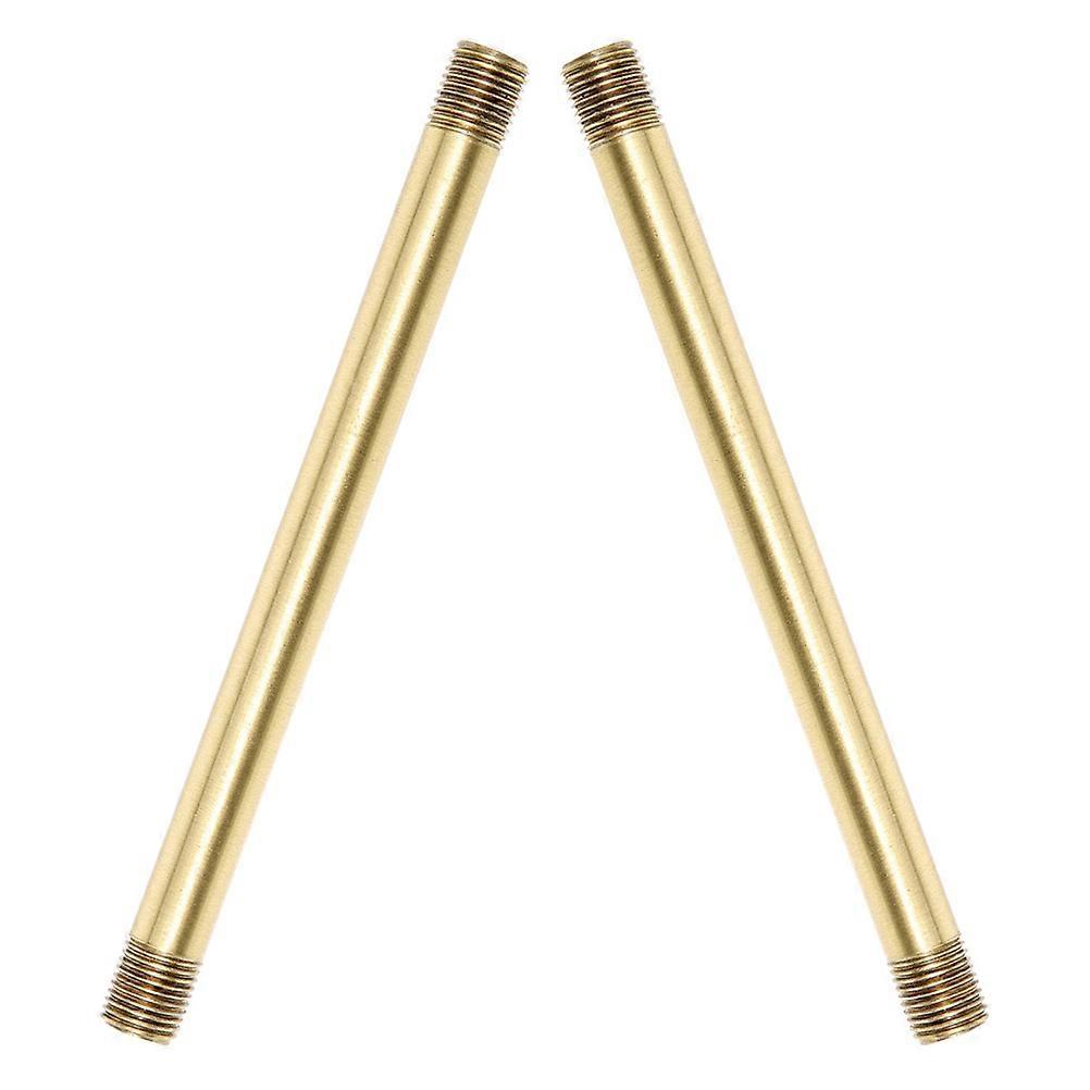 Lamp Head Connection Pipe Pure Copper Tube for DIY Lamp Fixtures 2Pcs