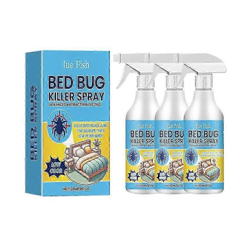 1-5x  Household Bed Bug Spray Remover Bed Sheet Sofa BedBug Removal Prevent Fleas And Bed Bug Bites