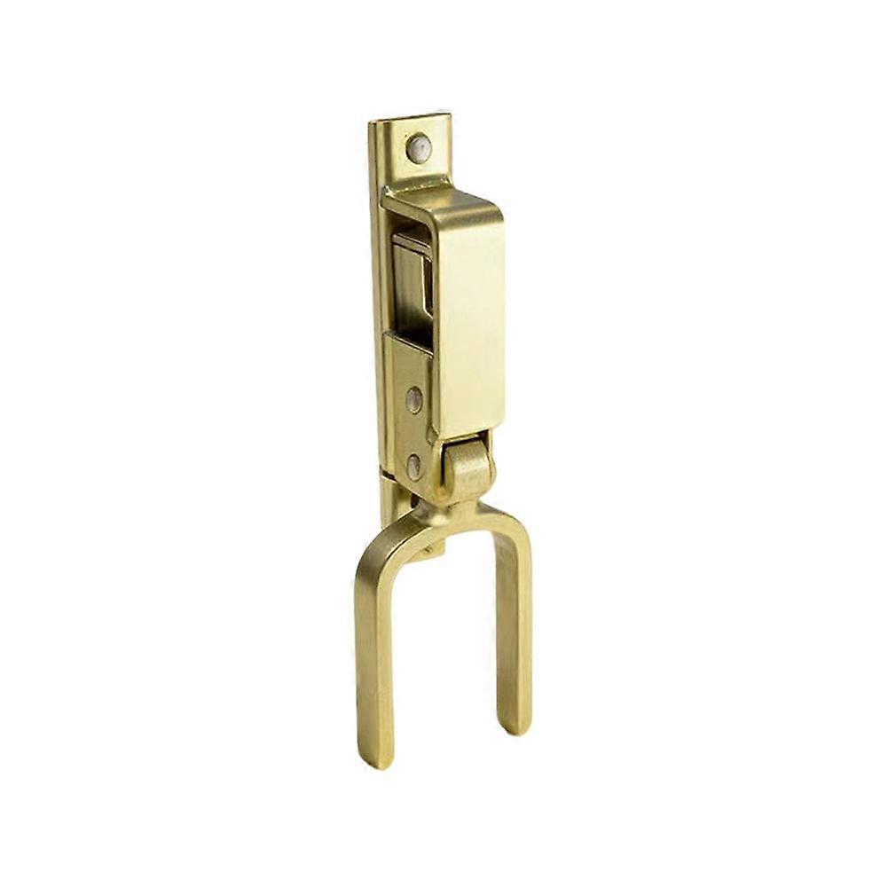 Instant Locking Gate Latch Heavy-Duty One-Hand Gate Latch for Farm, Ranch & Backyard Automatic Spring Lock