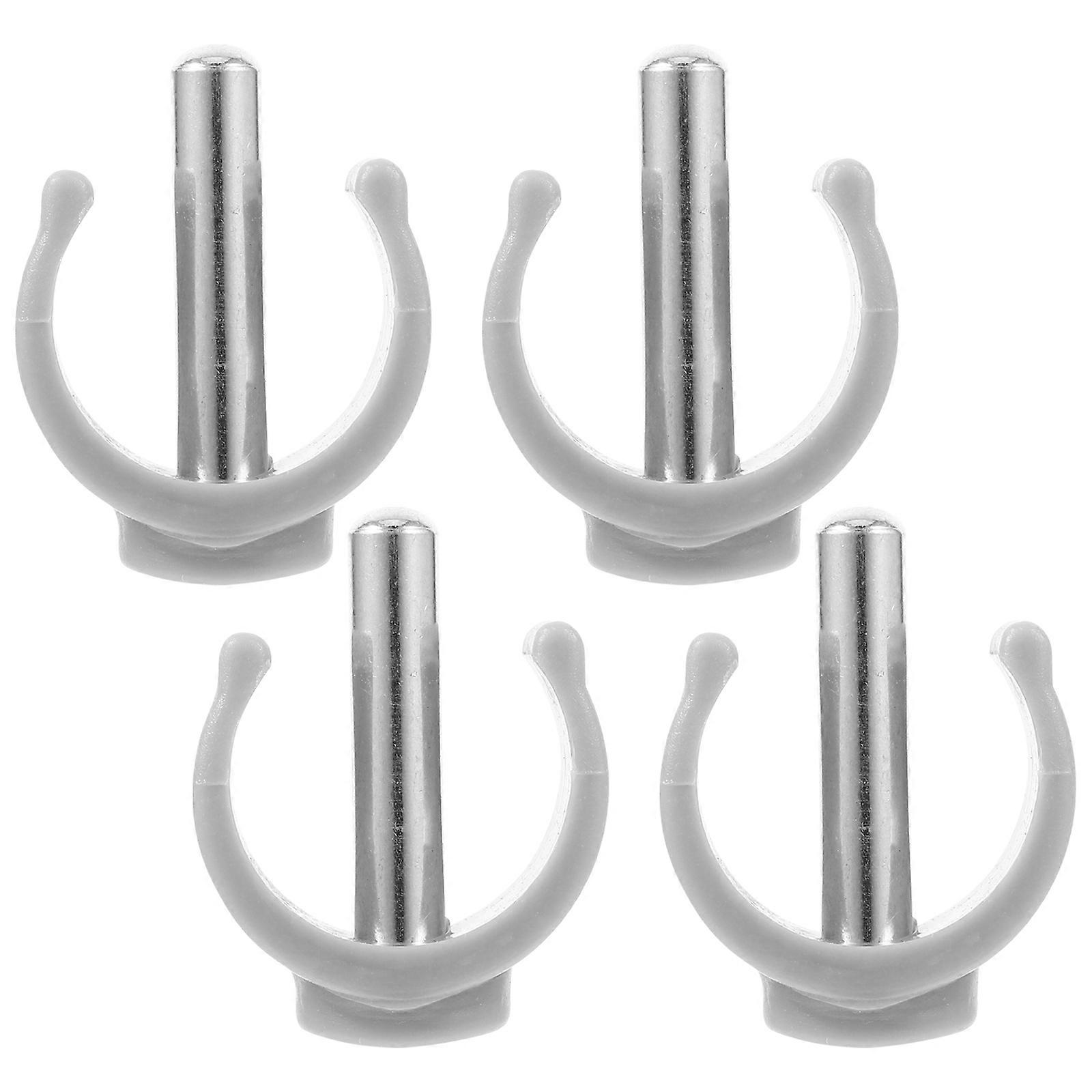 Walking Stick Replacement C Shape Clamp Buckles for Walker 4Pcs