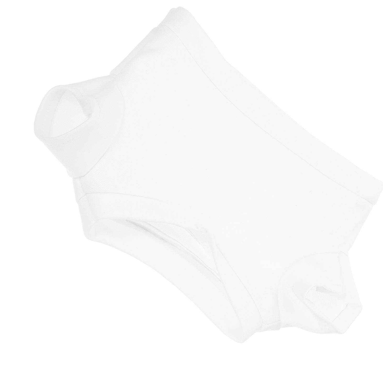 Bear White Shirt for Stuffed Animals DIY Blank Clothes Set