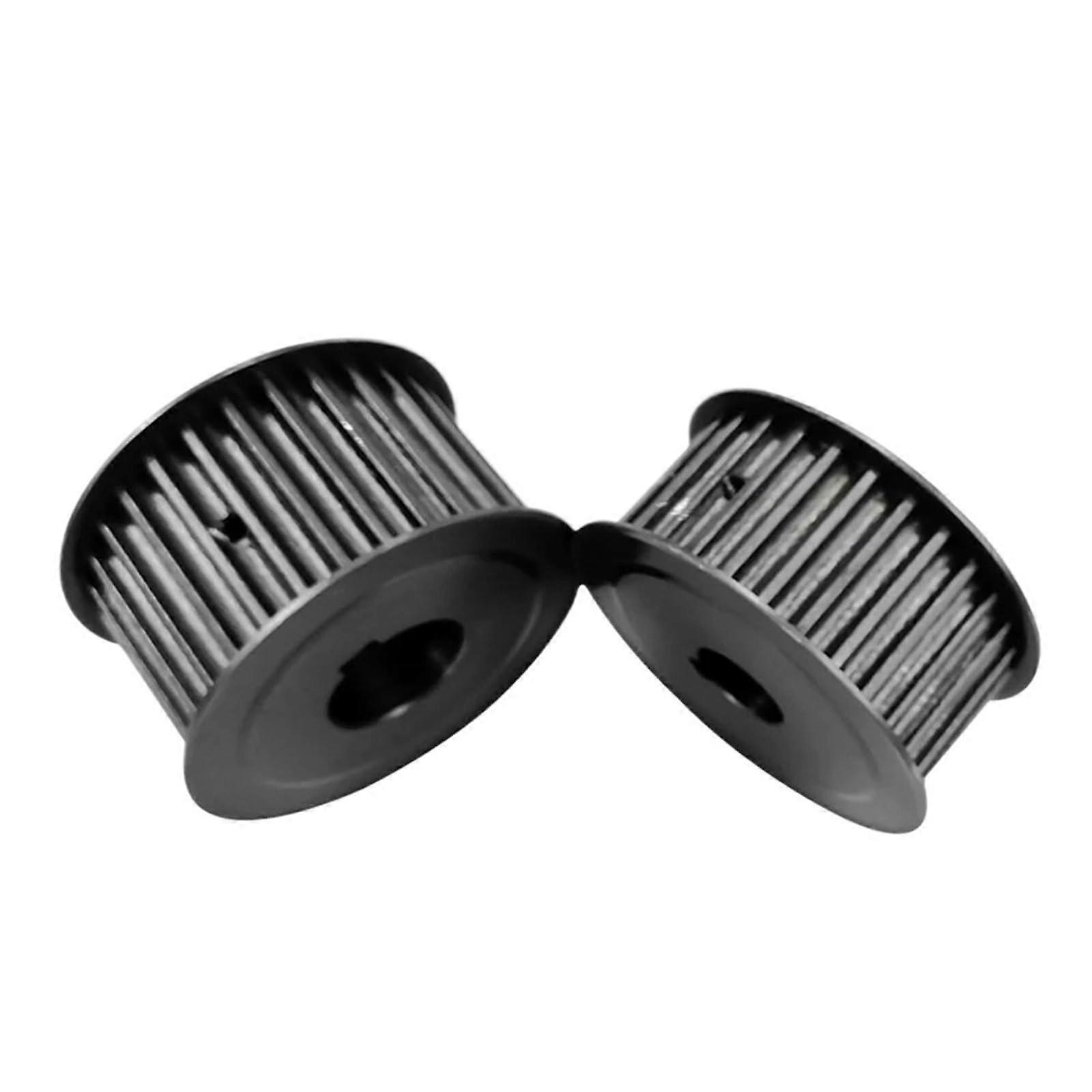 HTD 3M 38 Tooth Steel Timing Pulley 8mm Bore with Keyway for Belt Width 10mm Smooth Rotation