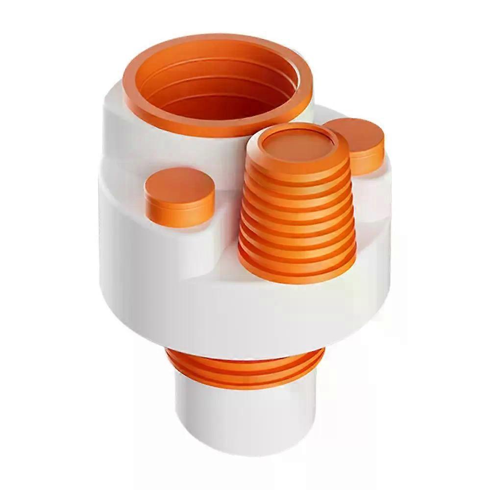 Adaptateur de tuyau de vidange d'��vier Anti-odeur, bague d'��tanch��it��, lavabo de cuisine soign��, branche d'��gout multifonctionnelle universe