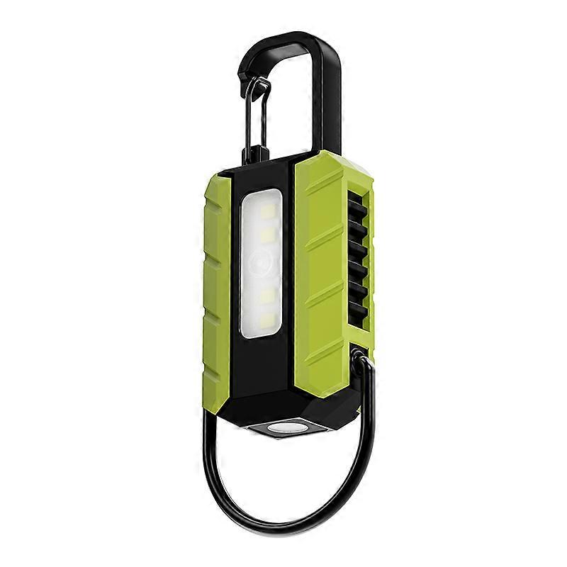 Mini keychain lights support a variety of lighting modes with warning light effect TYPE-C charging.