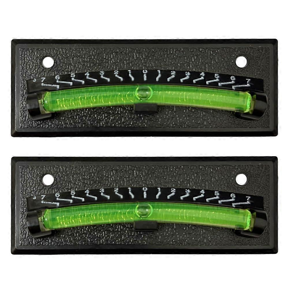 2 PCS RV Level and Trailer Bubble Leveling Tool with Adhesive for Camper and Motorhome