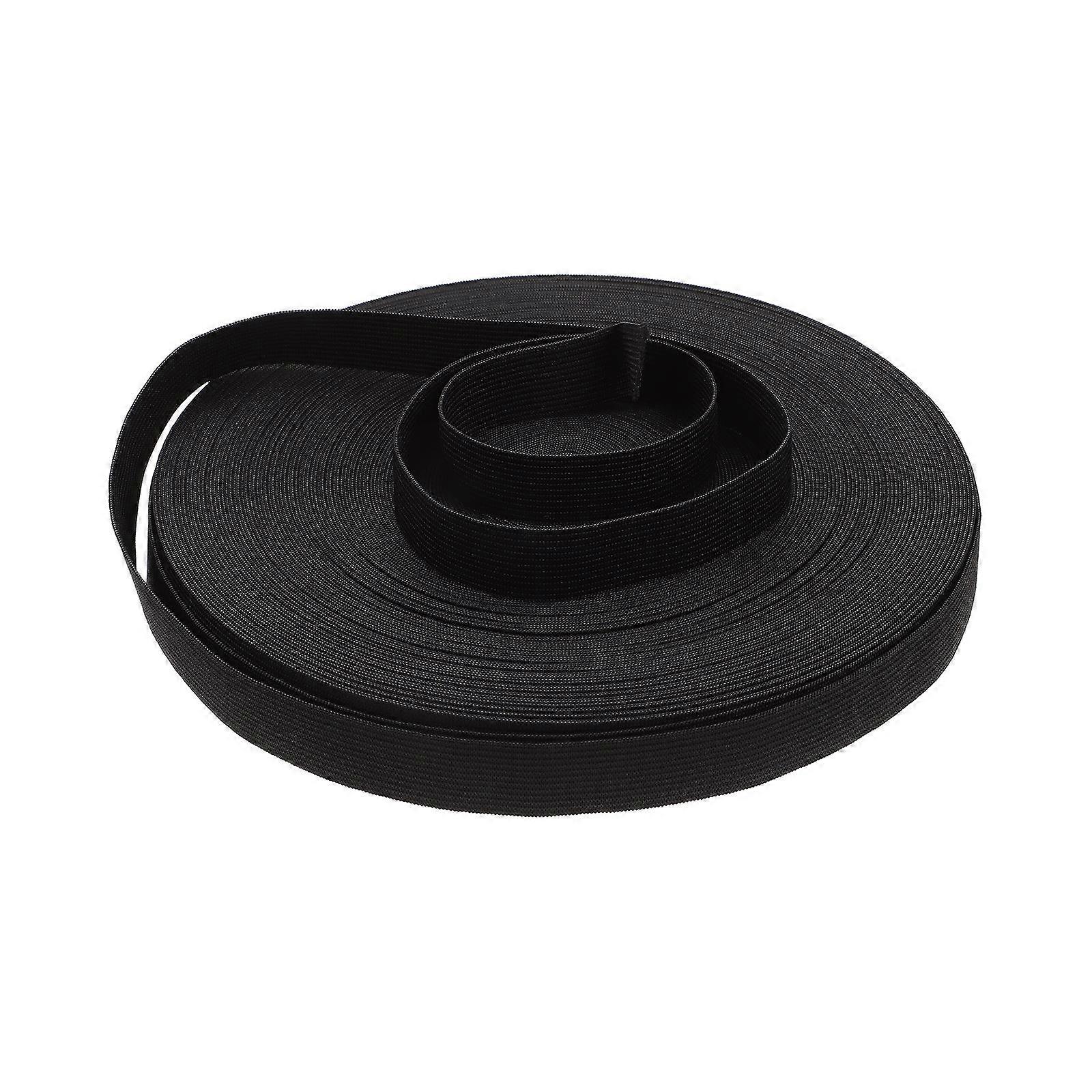 Flat Elastic Band Knitted Elastic Band for DIY Crafts Making 1 Roll