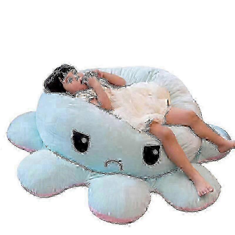 Omkeerbaar octopus knuffeldier, groot pluche octopus kussen speelgoed