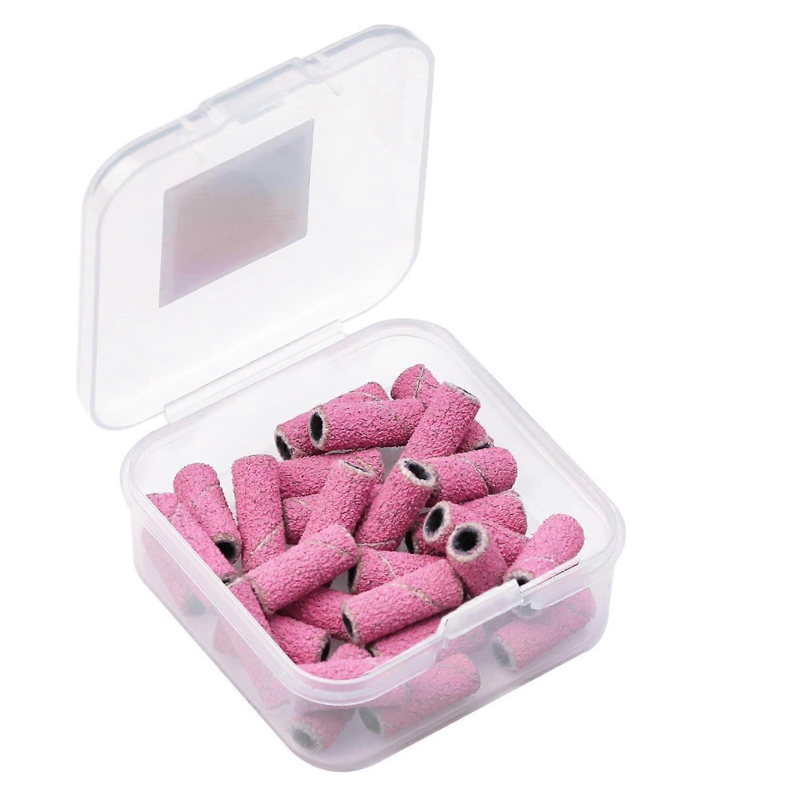 Professional Nail Drill Bit with Small Sanding Bands for Precise Shaping and Smooth Polishing