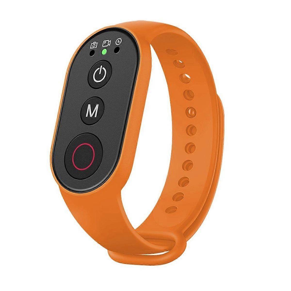 Bluetooth Remote Control for Action 5 4, Photography Shutter Release Button Controller Camera Orange