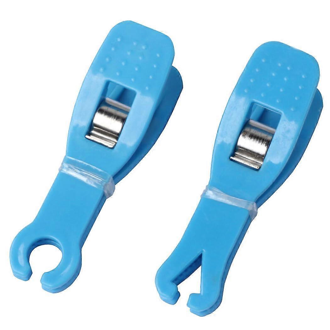 Piercing Clamps with Precise Needle Positioning, Disposable Triangle and Round Ear Body Piercing Tools, 2 Pairs