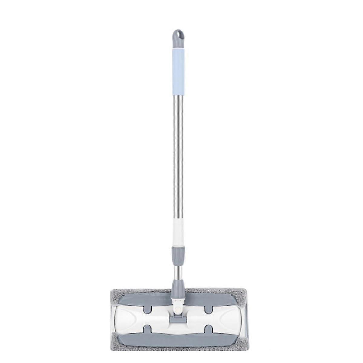 Microfiber Mop for Hardwood and Tile Floors, Reusable Flat Design with Replaceable Head